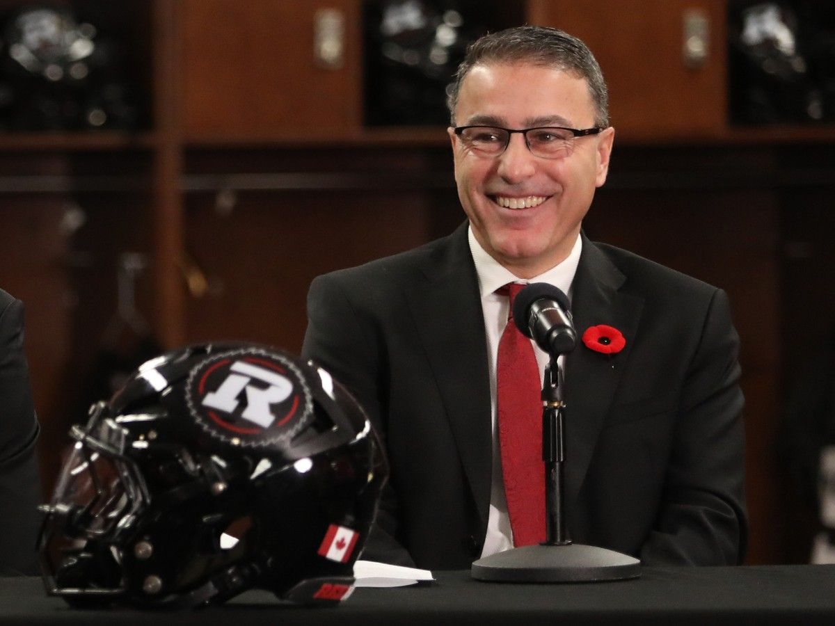 Why did the Ottawa Redblacks decide on a presidential change in the middle of the CFL season?