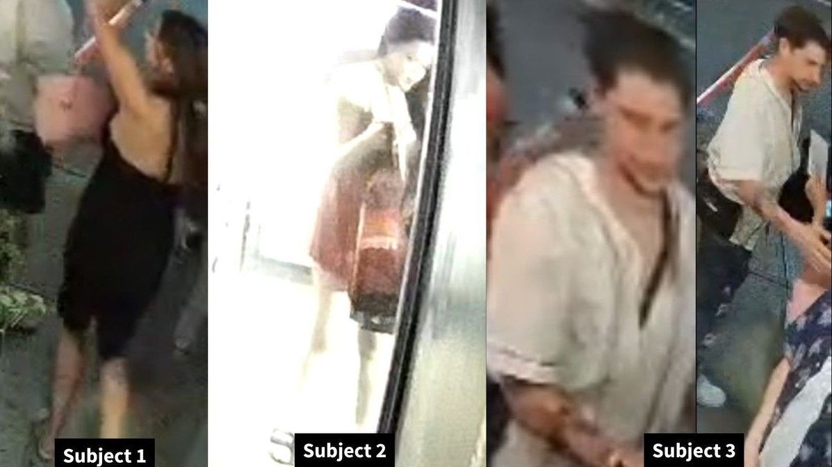  The Ottawa Police Service is trying to identify three people after an assault on Saturday, July 11, 2026.