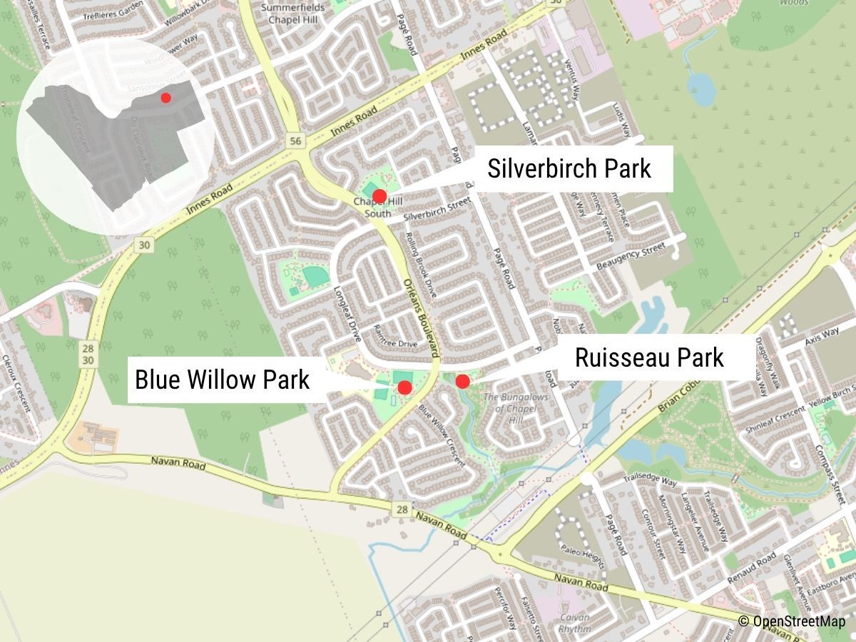  Police say they have now recovered and seized more than 100 pills across the three parks located “in close proximity to one another.”