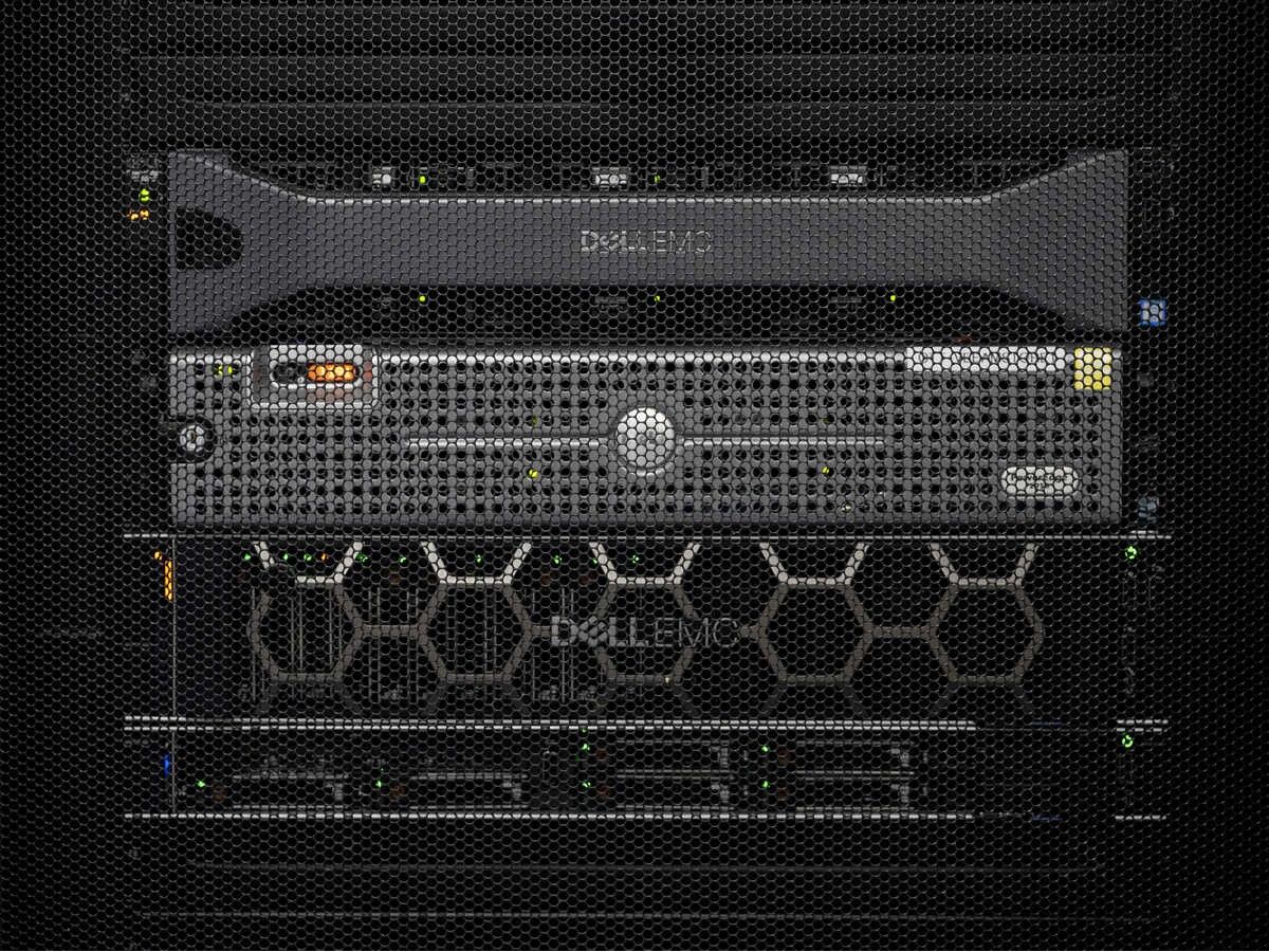 A server inside the ThinkOn AI data centre. A server inside the ThinkOn AI data centre.
