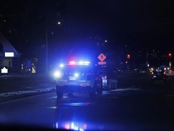 A pedestrian was killed in a late night collision with a vehicle on Highway 174 at Blair Road late Tuesday. A pedestrian was killed in a late night collision with a vehicle on Highway 174 at Blair Road late Tuesday.