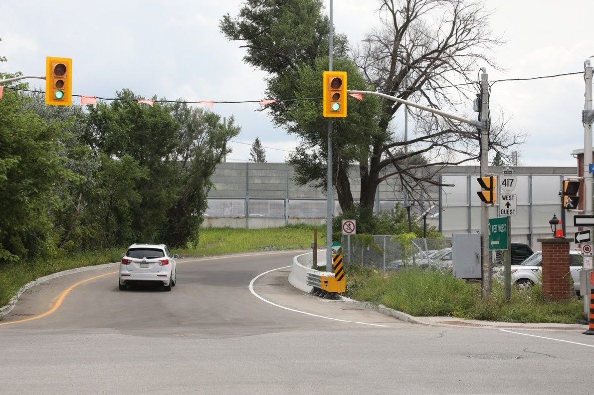A vehicle heads onto the westbound portion of Highway 417 at the Lyon Street on-ramp on Friday, Aug. 7. A vehicle heads onto the westbound portion of Highway 417 at the Lyon Street on-ramp on Friday, Aug. 7.