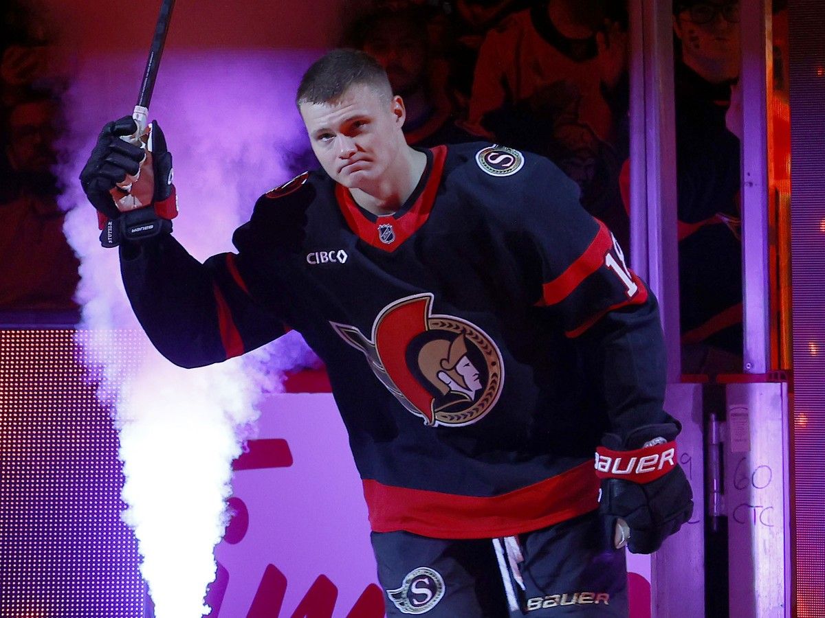  Ottawa Senators centre Tim Stutzle.