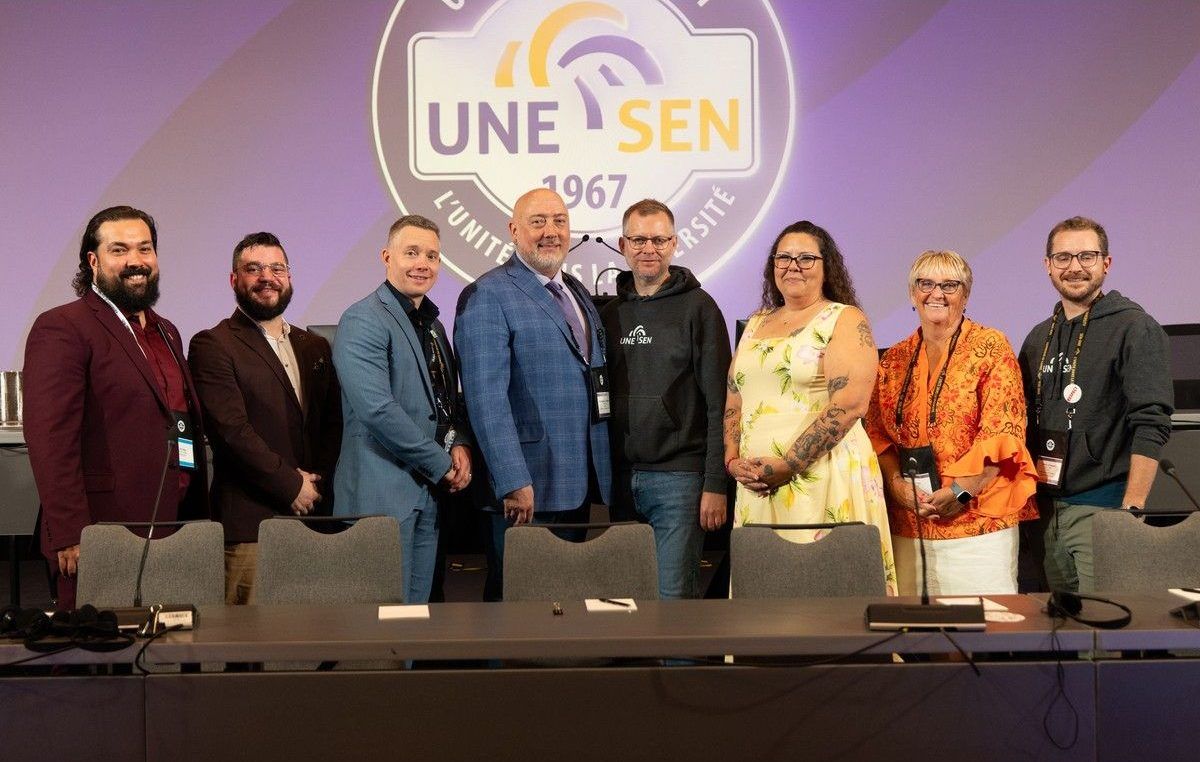 the new national exec of UNE
