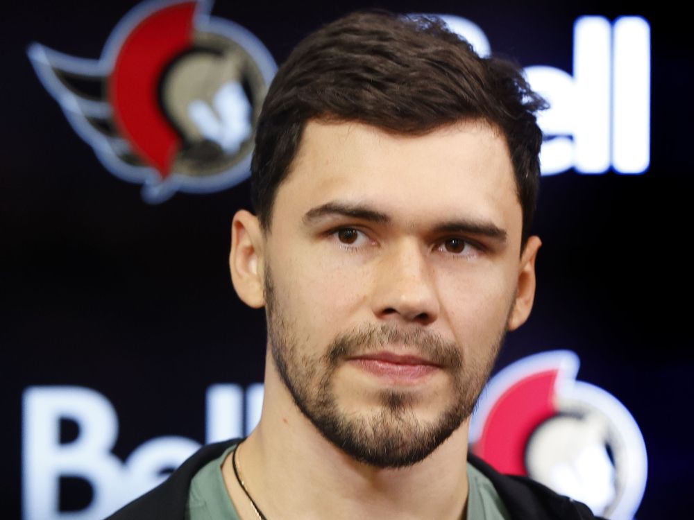 Knee injury will likely keep Senators' Artem Zub out of season opener next week