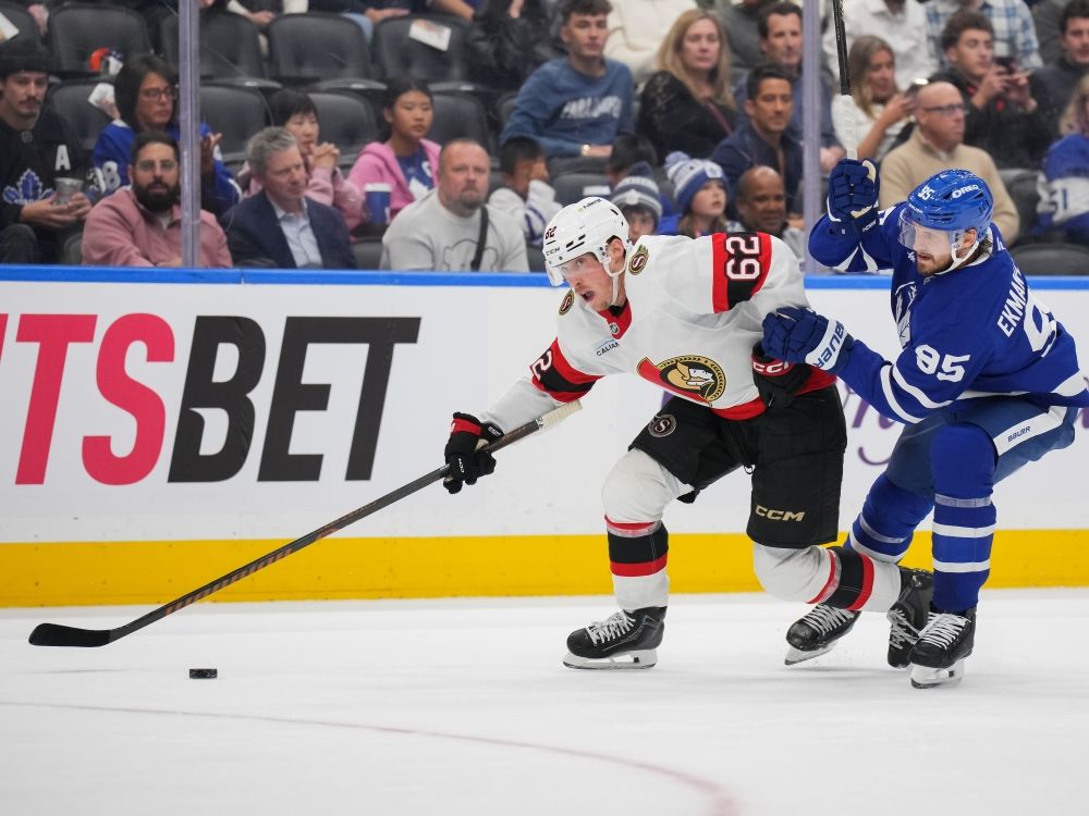 Why Philip Tomasino has real shot to crack Senators opening-night lineup: 'He's a player that intrigues us'