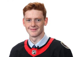 Hoyt Stanley, 108th overall pick by the Ottawa Senators