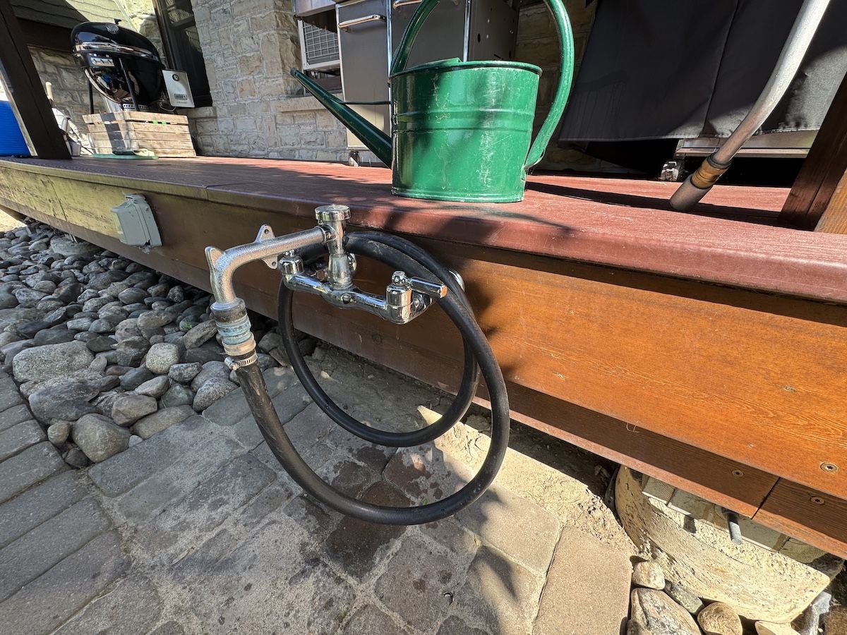 Houseworks: Why I installed hot water outdoors