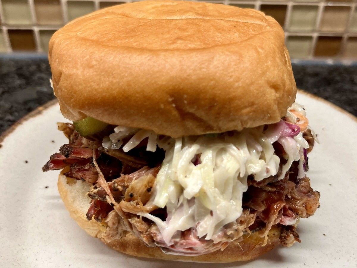 pulled pork sandwich