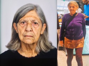 The Ottawa Police Service is asking for the public's assistance in locating 79-year-old Eveline Provost.