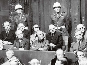 Historic photo of Nazis at Nuremberg