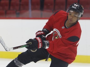 Ottawa Senator prospect Jaxon Cover