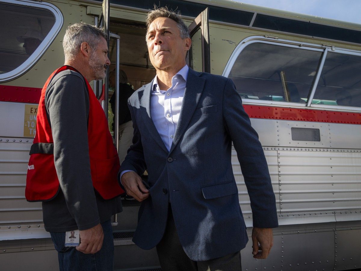 Mayoral candidate Neil Saravanamuttoo was on hand greeting festival goers as well as taking a tour of an old city bus that was on display as part of the Ottawa 200 Block Party, the city’s official bicentennial celebration marking 200 years since the founding of Bytown.