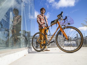 Bike Ottawa board member Guillaume Gaillard