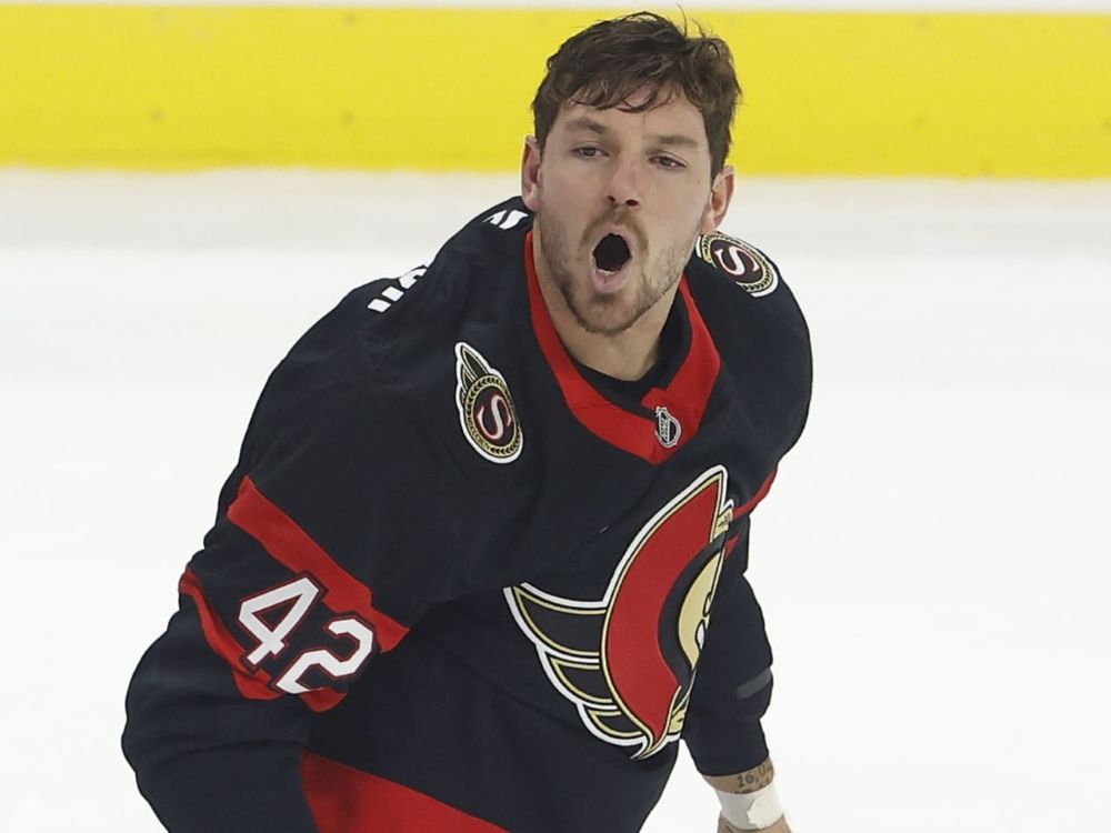 Senators' Hayden Hodgson expecting call from NHL's department of player safety after Brandt Clarke hit