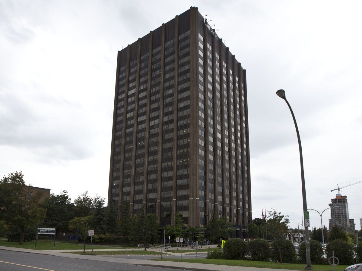 The office tower is known as the Sir William Logan Building.