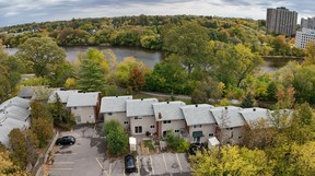 551 Riverdale Ave. is a rental complex of townhouses, many rent controlled, that is up for demolition.