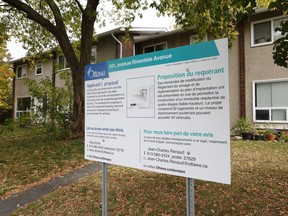 551 Riverdale Ave. is a rental complex of townhouses, many rent controlled, that is up for demolition.
