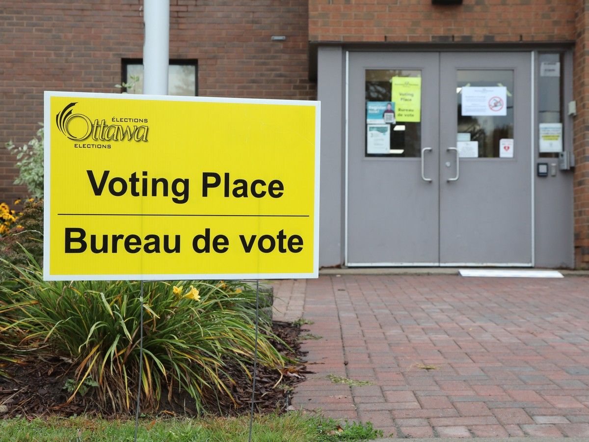Advance voting site Elections Ottawa