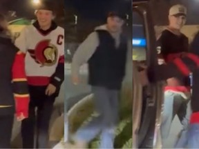 Assault suspects Ottawa Police Service photos
