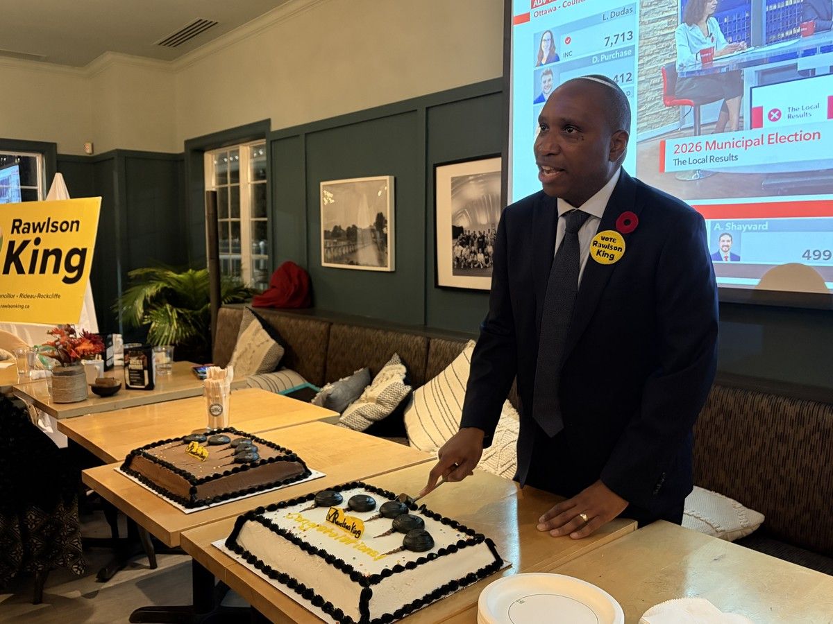Rawlson King secures re-election in Rideau-Rockcliffe