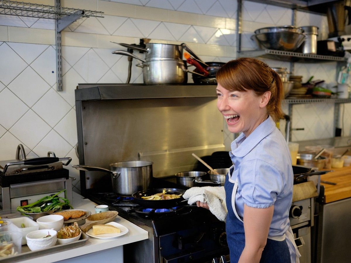  Marysol Foucault, chef-owner of Gatineau&rsquo;s popular breakfast-lunch-brunch spot, Chez Edgar, in 2014.