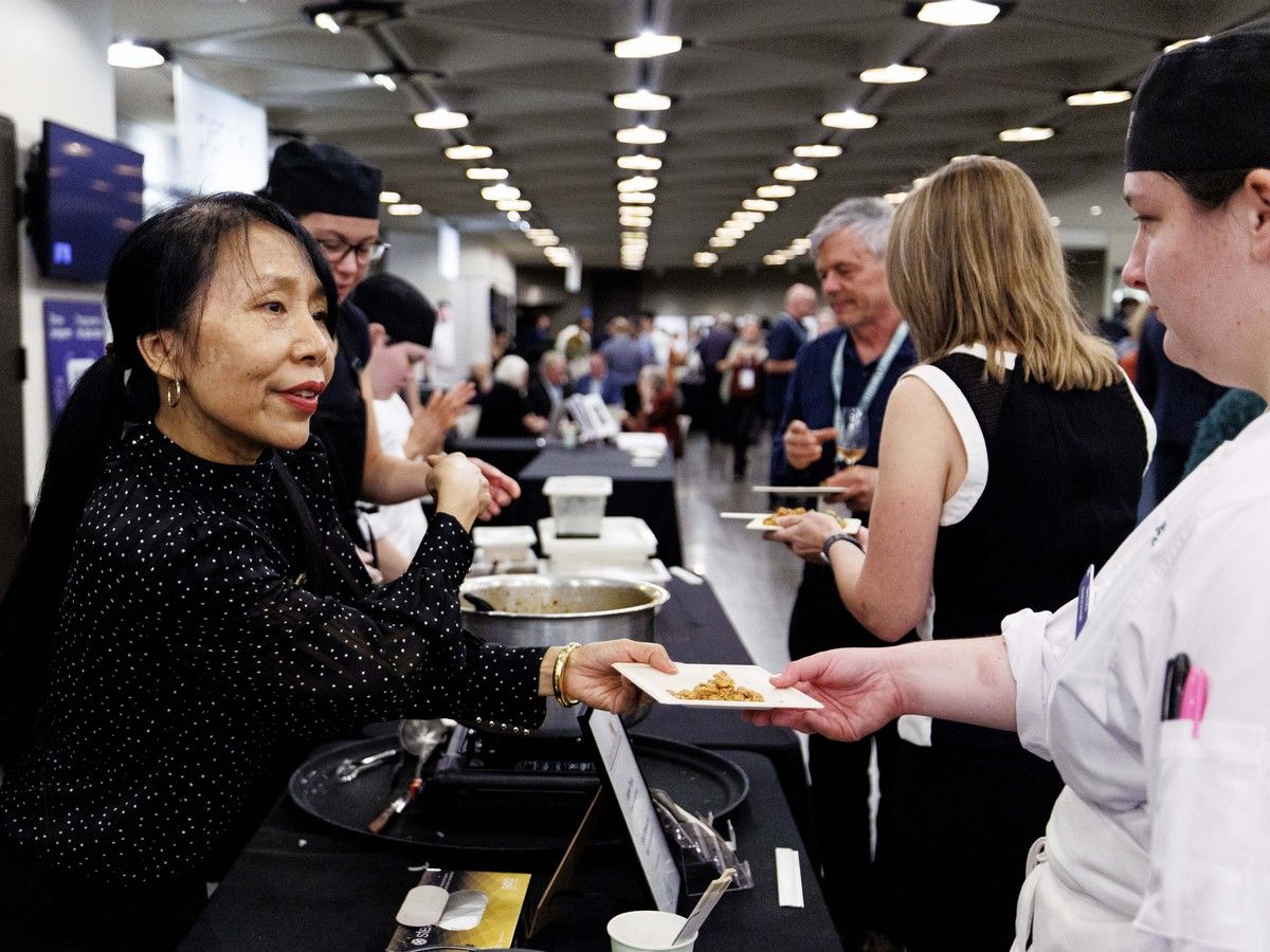 OTTAWA – The team at the Rangoon restaurant station serve guests at the Ottawa Citizen Best Restaurants 2026 event at the National Arts Centre on Monday, Oct. 19, 2026. Photo by Spencer Colby/Postmedia OTTAWA – The team at the Rangoon restaurant station serve guests at the Ottawa Citizen Best Restaurants 2026 event at the National Arts Centre on Monday, Oct. 19, 2026. Photo by Spencer Colby/Postmedia