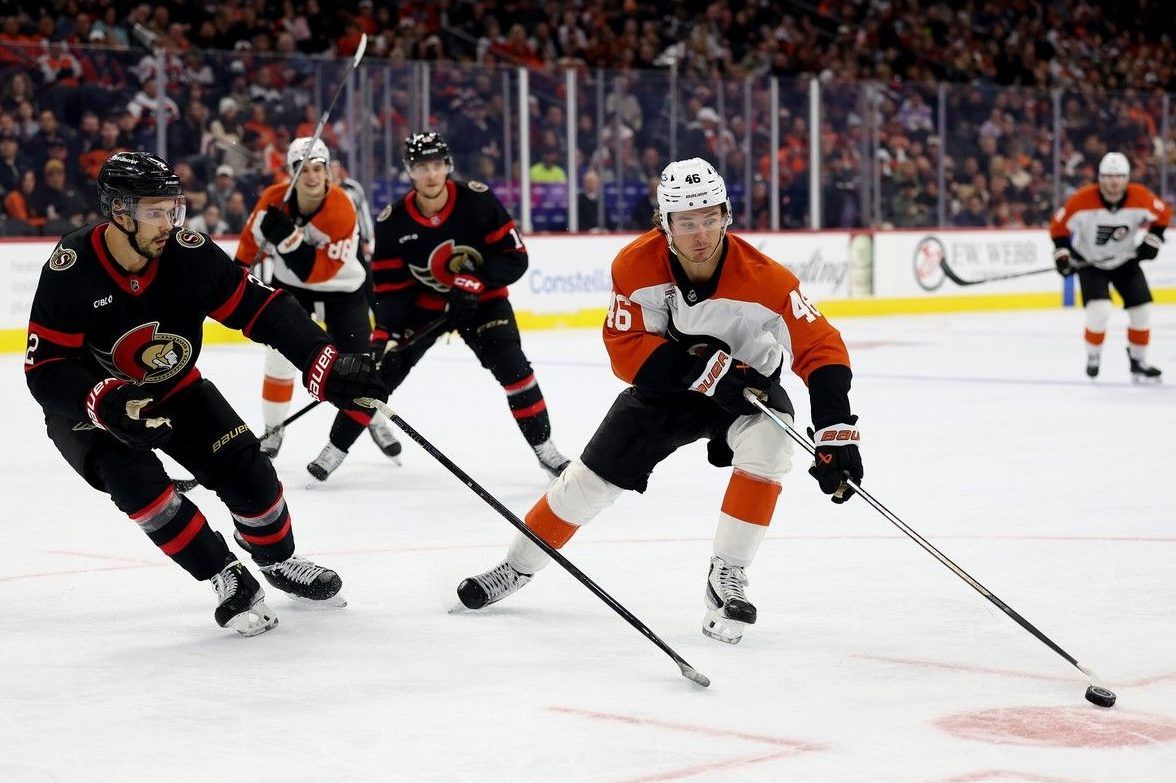 Ottawa Senators Philadelphia Flyers