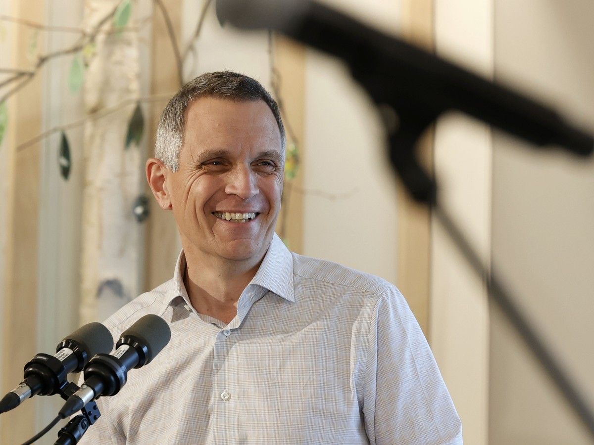 Mayoral candidate Mark Sutcliffe on the campaign trial. Mayoral candidate Mark Sutcliffe on the campaign trial.