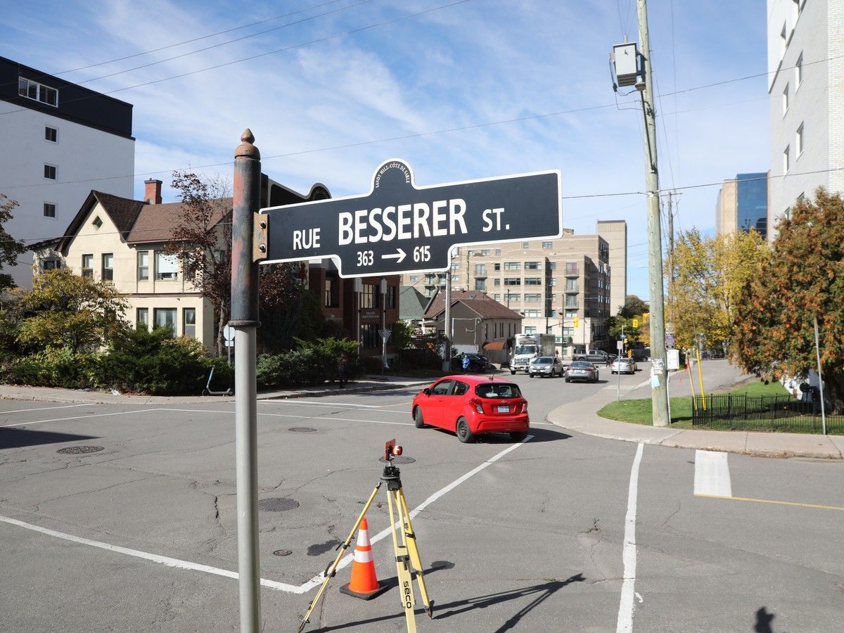 Pedestrian struck Sandy Hill