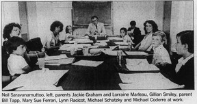 A newspaper clipping of the Ottawa Journal from July 1980 when Neil Saravanamuttoo was a member of Ottawa city council's children and youth advisory committee.