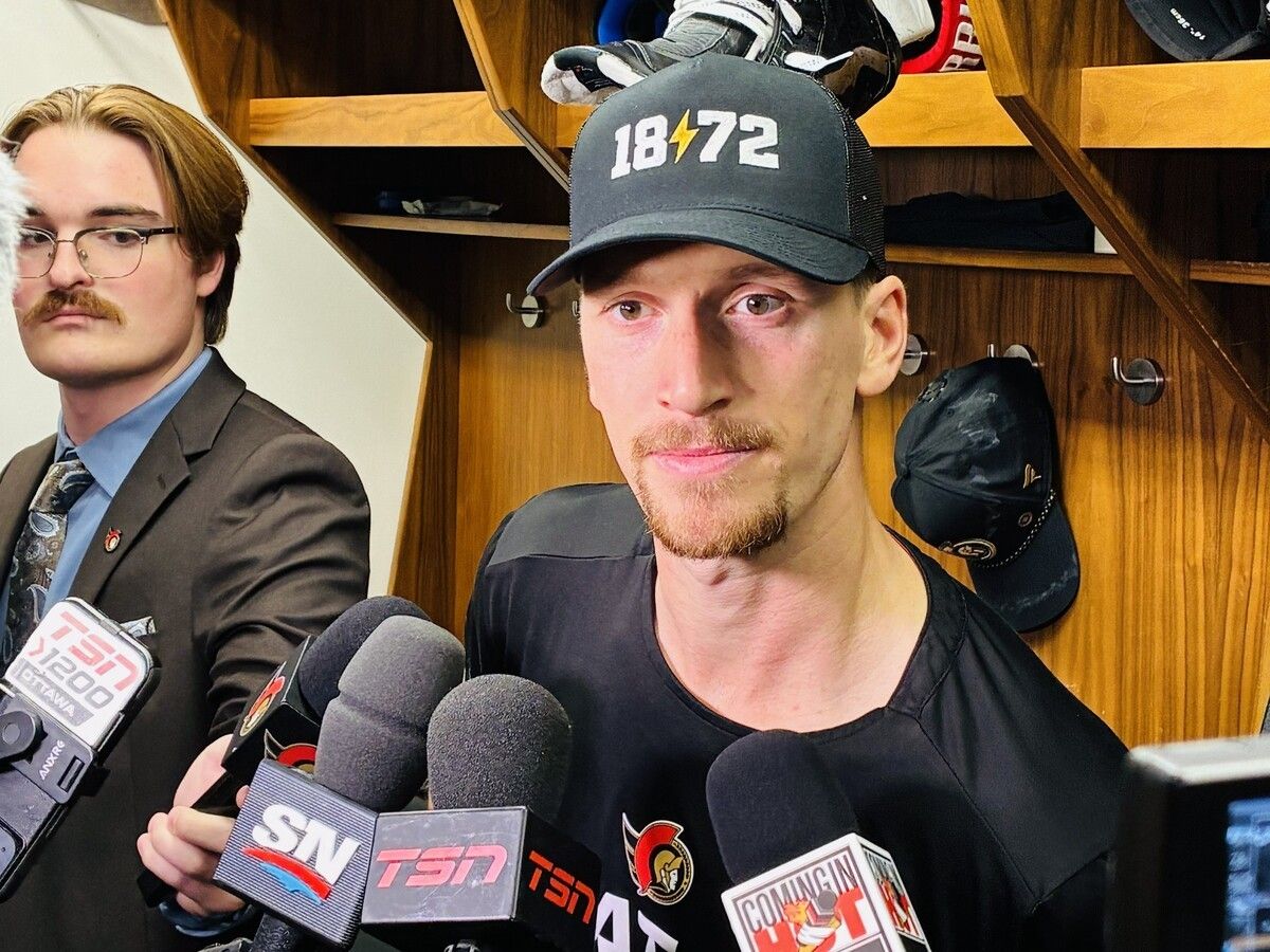 Senators' Thomas Chabot and Tim Stutzle launch CHEO fundraiser with pledge for every win