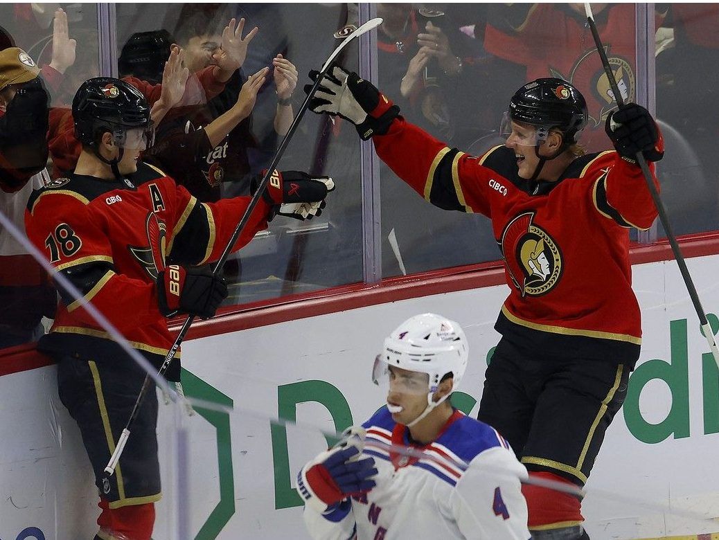 Ottawa Senators didn't get the memo that they were supposed to struggle