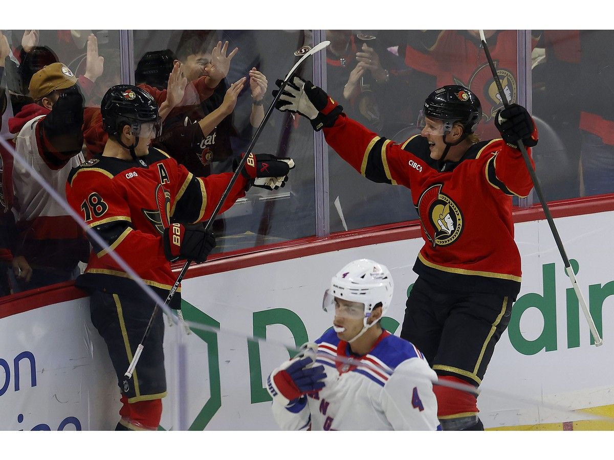 Ridly Greig's multifaceted game helps propel Senators past Rangers