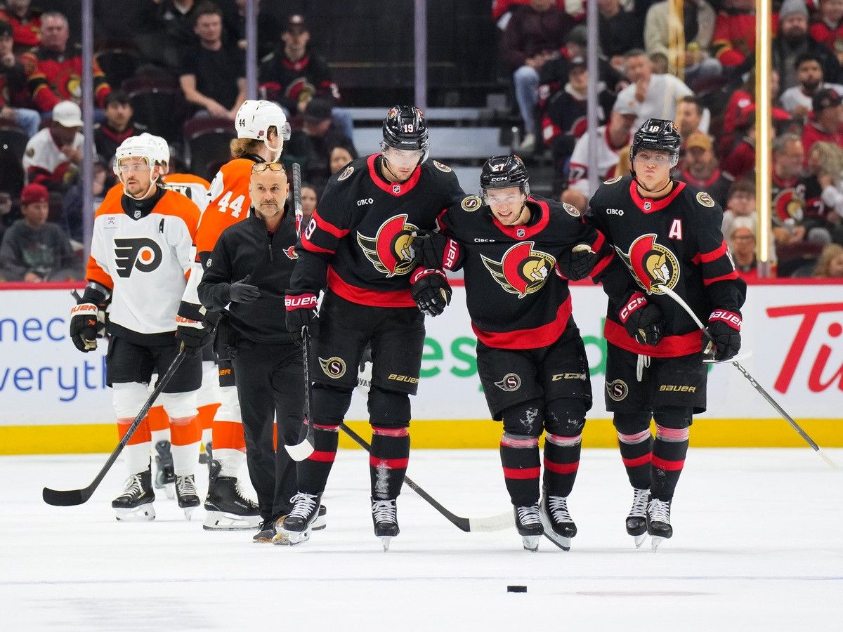 Ottawa Senators place forward William Eklund on injured reserve, brace for lengthy absence