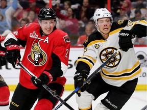 The Ottawa Senators meet the Boston Bruins in Boston, Wednesday at 7 p.m.
