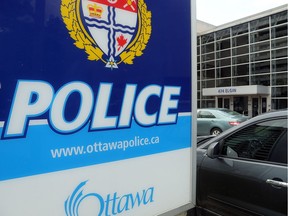 City of Ottawa Police station on Elgin Street.