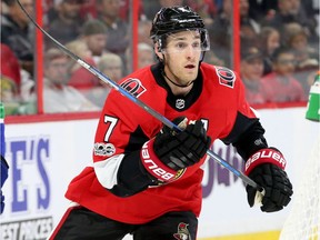 Senators centre Kyle Turris is suffering from the flu and will be out of the lineup for Thursday's game against Philadelphia.