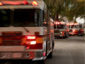 Ottawa fire services fire truck.