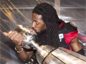 Abdul Kanneh got to kiss the Grey Cup as a Redblack in 2016, but he'll be lining up against his former teammates on Friday night.
