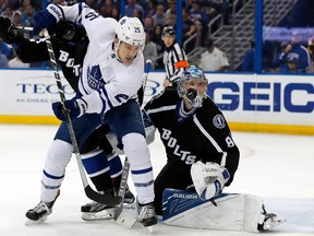 James van Riemsdyk is one of the NHL's top tippers (Mike Carlson/Getty Images)