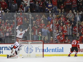 Jesper Bratt scores the game-winning goal (Getty Images)