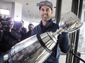 Argonauts quarterback Ricky Ray has now won a record four Grey Cups. (THE CANADIAN PRESS)