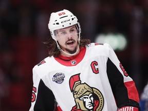 Erik Karlsson #65 of Ottawa Senators.