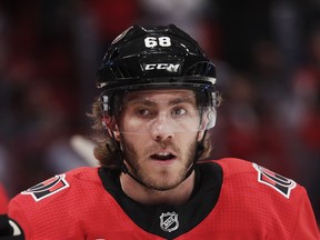 “He was trying to get something going,” said MIke Hoffman about coach Guy Boucher's line juggling.