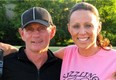 Ottawa Sports Hall of Famer, Ed Laverty battled Alzheimer's disease. Here with seen with daughter Tammy.