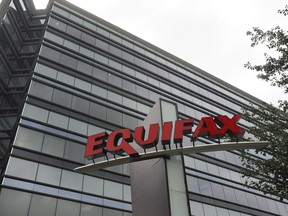 A file photo shows Equifax Inc., offices in Atlanta.