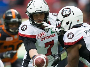 Redblacks quarterback Trevor Harris will start his first playoff game on Sunday, but coach Rick Campbell isn't worried about how he'll react: 'He's so steady in his approach that I think he'll be just fine.'