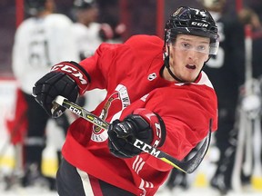 Thomas Chabot has produced three assists in five games with the Senators this season.