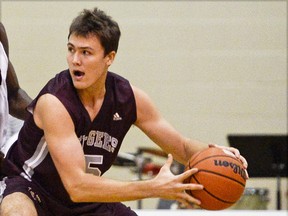 Gee-Gees' Brody Maracle led the way with 22 points in Saturday's win over Guelph. (James Park / Postmedia files)